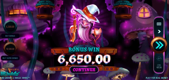 Fire Gnomes 2 Magic Wheel - κέρδος Bonus